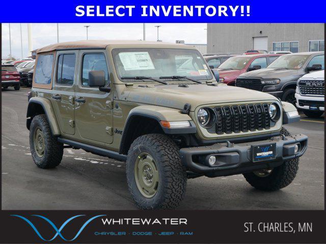 new 2025 Jeep Wrangler 4xe car, priced at $55,886