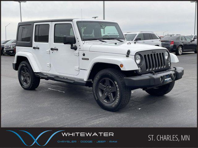 used 2016 Jeep Wrangler Unlimited car, priced at $17,000