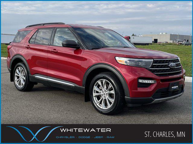 used 2021 Ford Explorer car, priced at $26,500
