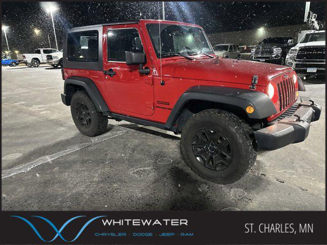 used 2014 Jeep Wrangler car, priced at $17,500