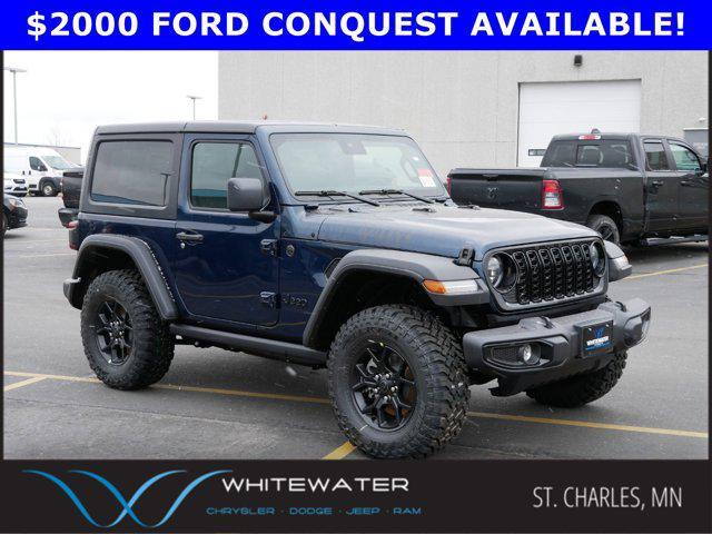 new 2025 Jeep Wrangler car, priced at $44,915