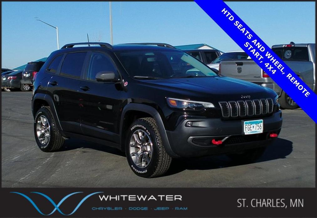 used 2020 Jeep Cherokee car, priced at $18,500