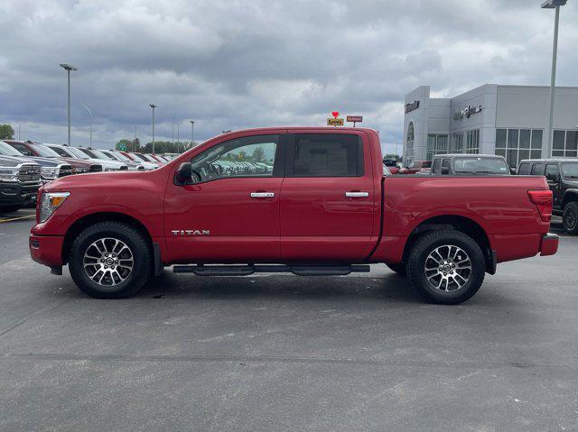 used 2021 Nissan Titan car, priced at $28,500