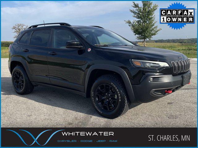 used 2022 Jeep Cherokee car, priced at $23,500