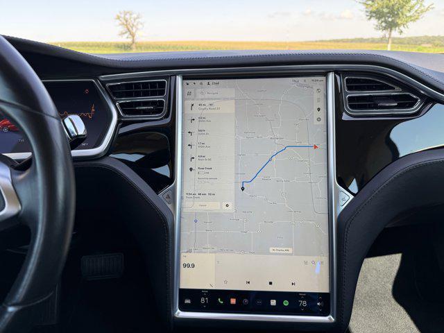 used 2013 Tesla Model S car, priced at $13,500