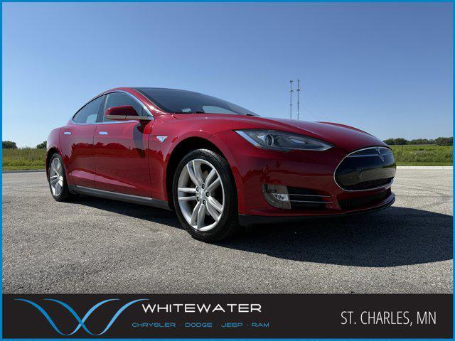 used 2013 Tesla Model S car, priced at $13,500