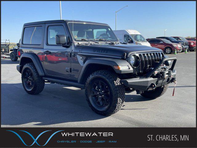 used 2020 Jeep Wrangler car, priced at $27,000