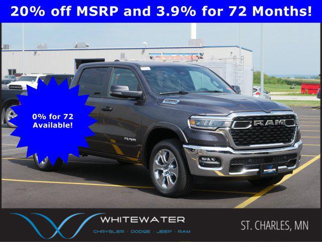 new 2025 Ram 1500 car, priced at $45,593