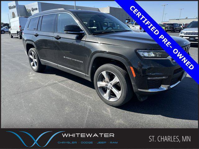 used 2022 Jeep Grand Cherokee L car, priced at $33,000