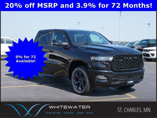 new 2025 Ram 1500 car, priced at $46,781