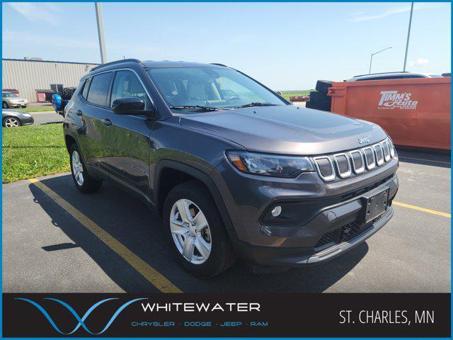 used 2022 Jeep Compass car, priced at $21,500
