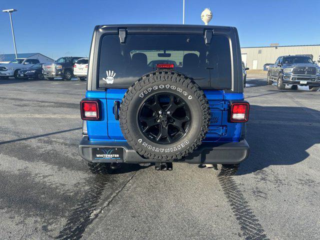 used 2021 Jeep Wrangler car, priced at $29,500