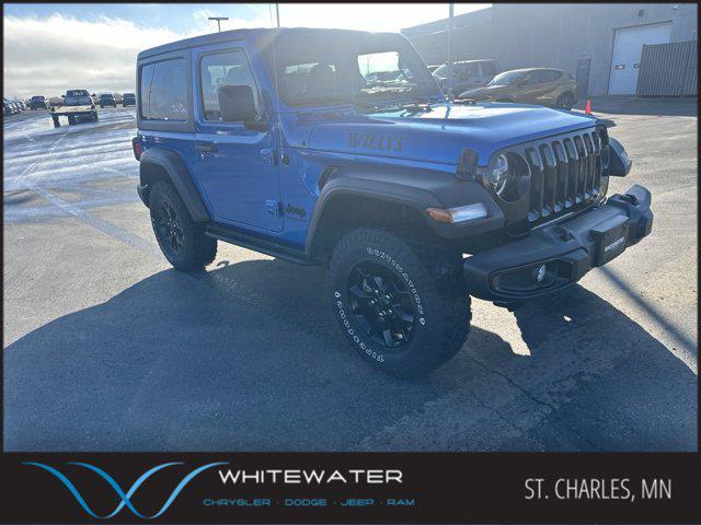 used 2021 Jeep Wrangler car, priced at $29,500