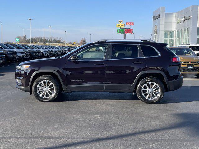 used 2021 Jeep Cherokee car, priced at $25,500