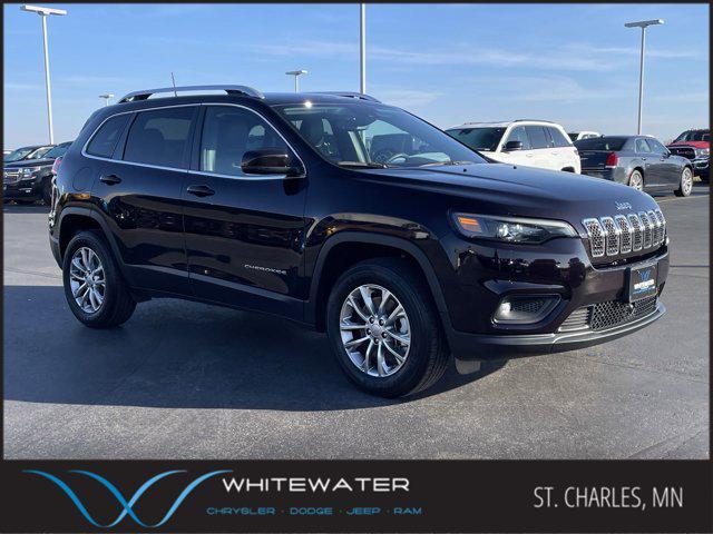 used 2021 Jeep Cherokee car, priced at $25,500