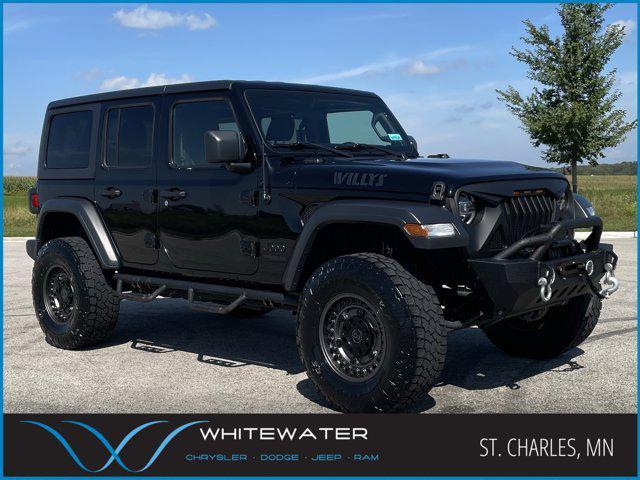 used 2020 Jeep Wrangler Unlimited car, priced at $30,500