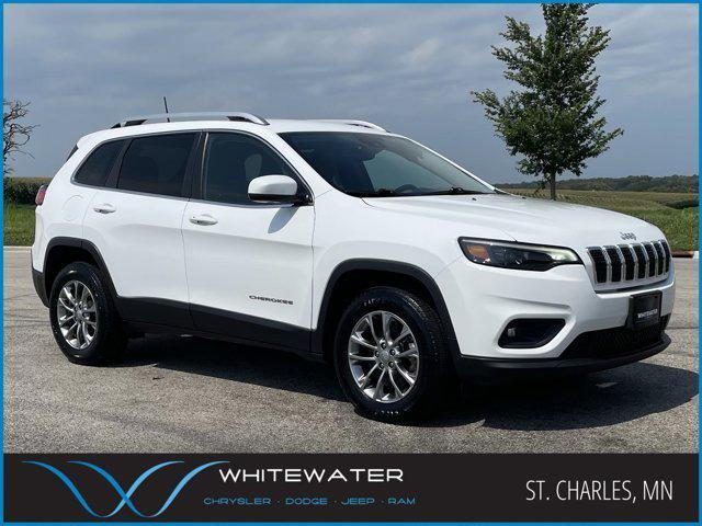 used 2021 Jeep Cherokee car, priced at $22,500
