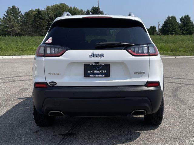 used 2021 Jeep Cherokee car, priced at $22,500