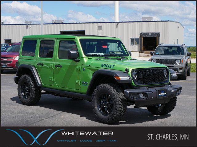 new 2025 Jeep Wrangler 4xe car, priced at $61,005