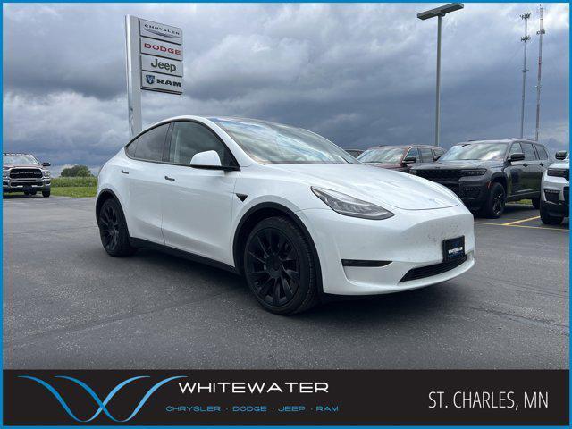 used 2021 Tesla Model Y car, priced at $27,500