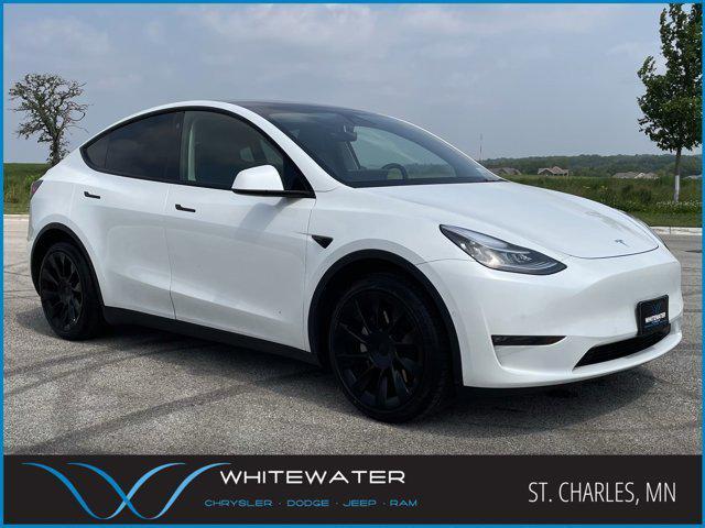 used 2021 Tesla Model Y car, priced at $27,000