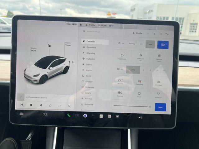 used 2021 Tesla Model Y car, priced at $27,000