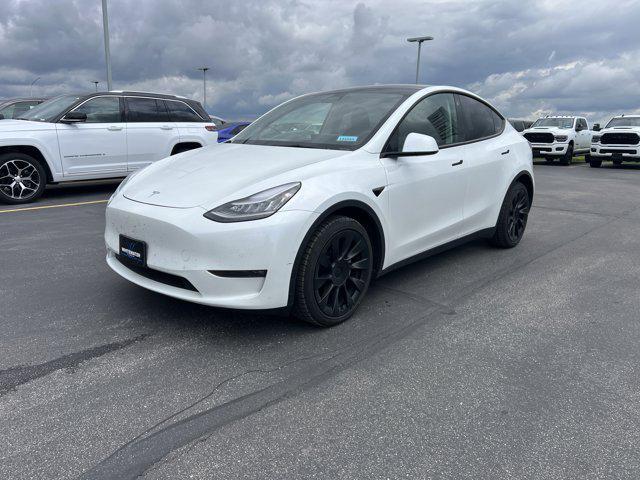 used 2021 Tesla Model Y car, priced at $27,000