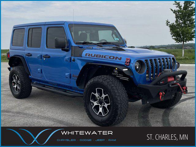 used 2022 Jeep Wrangler Unlimited car, priced at $38,500