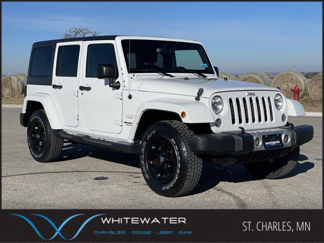 used 2015 Jeep Wrangler Unlimited car, priced at $19,400