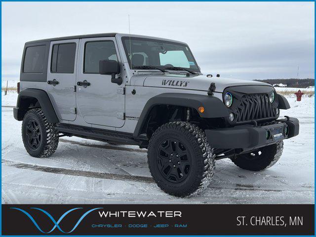 used 2017 Jeep Wrangler Unlimited car, priced at $22,000