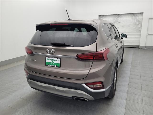 used 2020 Hyundai Santa Fe car, priced at $17,895