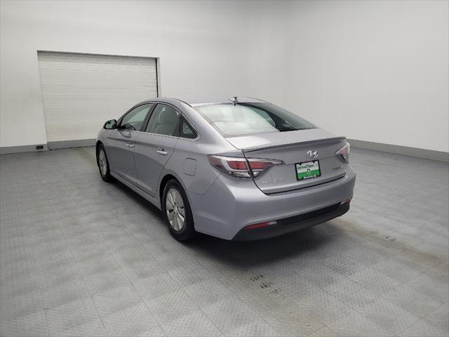 used 2016 Hyundai Sonata Hybrid car, priced at $16,395