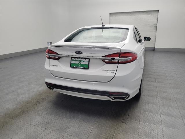 used 2018 Ford Fusion car, priced at $17,895