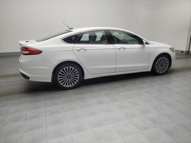 used 2018 Ford Fusion car, priced at $17,895