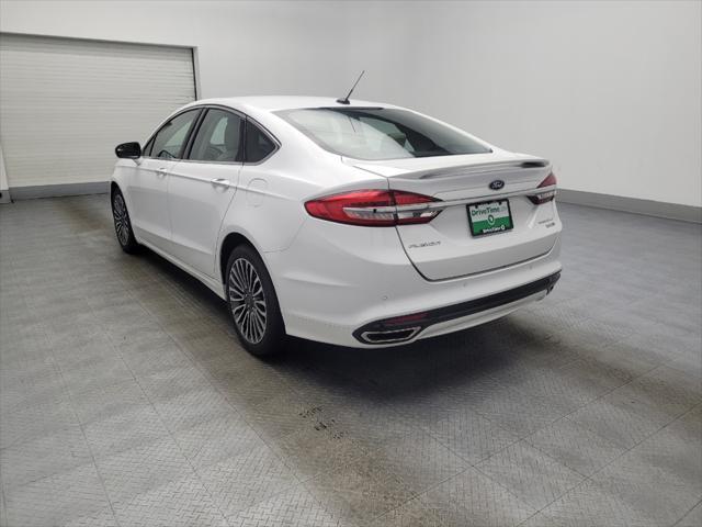 used 2018 Ford Fusion car, priced at $17,895