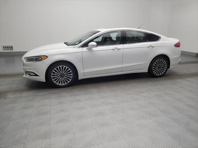 used 2018 Ford Fusion car, priced at $17,895