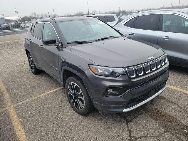 used 2022 Jeep Compass car, priced at $22,495