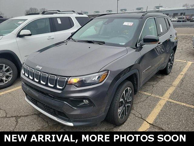 used 2022 Jeep Compass car, priced at $22,495