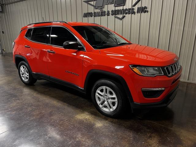 used 2021 Jeep Compass car, priced at $14,500
