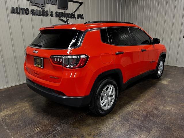 used 2021 Jeep Compass car, priced at $14,500