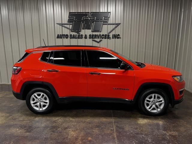 used 2021 Jeep Compass car, priced at $14,500