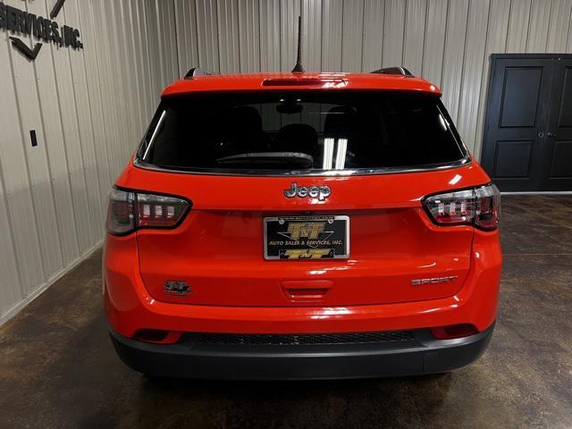 used 2021 Jeep Compass car, priced at $14,500