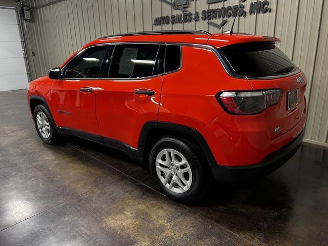 used 2021 Jeep Compass car, priced at $14,500