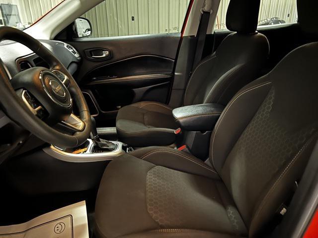 used 2021 Jeep Compass car, priced at $14,500