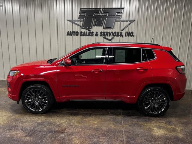 used 2022 Jeep Compass car, priced at $24,687
