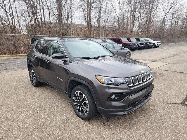 used 2022 Jeep Compass car, priced at $23,995