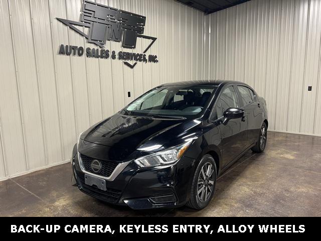 used 2021 Nissan Versa car, priced at $12,587