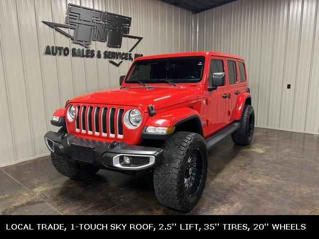used 2020 Jeep Wrangler Unlimited car, priced at $28,995