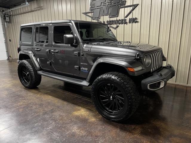 used 2021 Jeep Wrangler Unlimited car, priced at $36,527