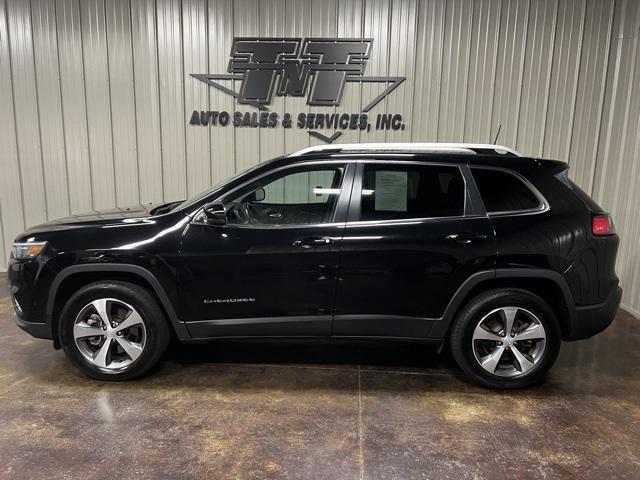 used 2021 Jeep Cherokee car, priced at $22,500
